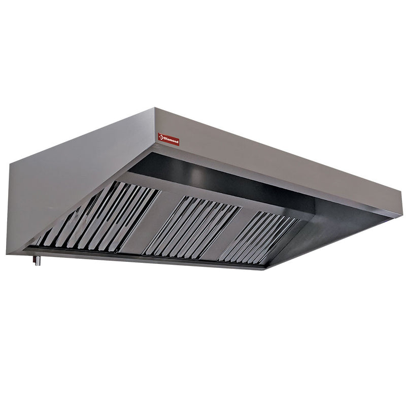 Diamond CSL3500/N Wall Cooker Hood with 5 Labyrinth Filtres