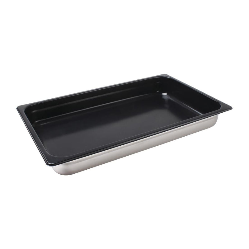 Vogue Heavy Duty Stainless Steel 1/1 Gastronorm Tray 40mm