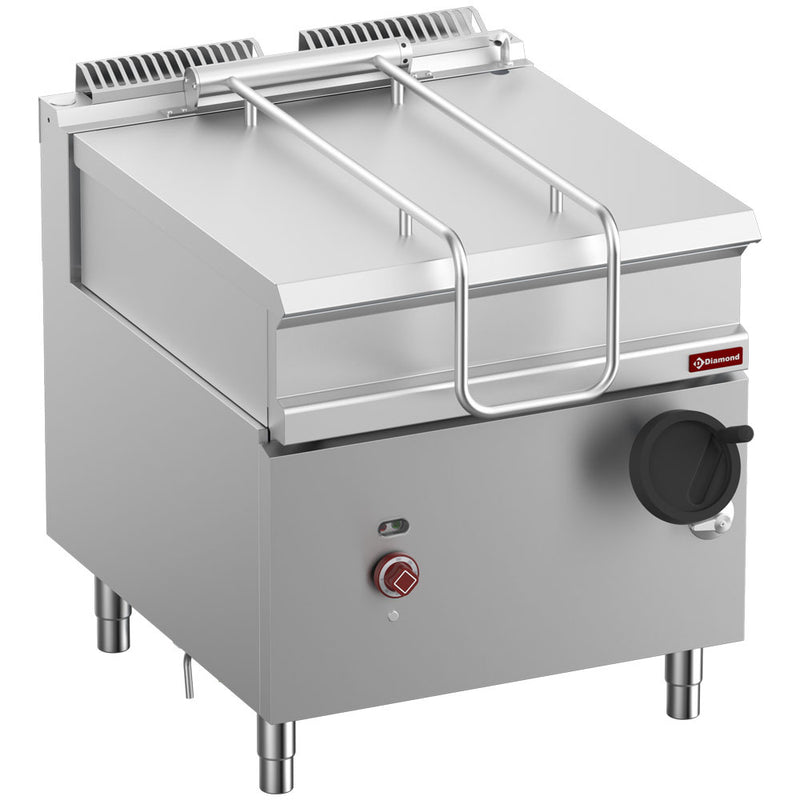 Diamond E9/BRI8-N Freestanding Tilting Electric Bratt Pan on Cupboard, 12kW
