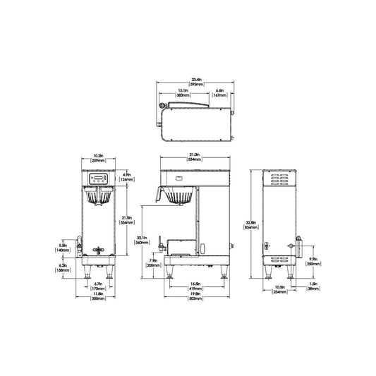 Bunn ICBA Soft Heat 3.0 – Coffee Brewer