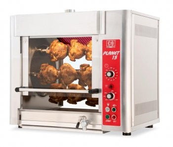 CB Planet 15 high speed Infra-red rotisserie/multi cooker - 15 bird capacity