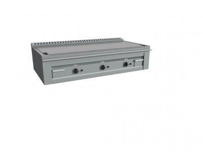 Casta TEP3B/140G Gas Teppanyaki Griddle - 3 Heating zone