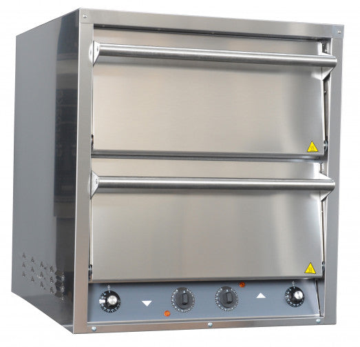 Italforni IT2+2 Twin Door pizza oven with 4 cooking decks - 4 x 20" pizza capacity