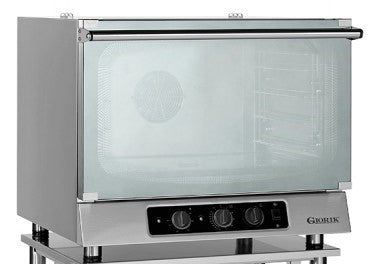 Giorik MR42X 4 x 600 x 400mm tray electric convection oven with humidity & 2 speed fan