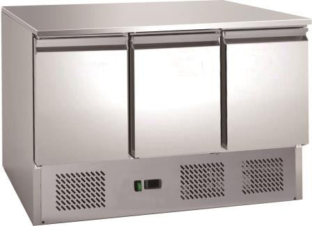 Chefs Range SS3H - 3 Door Space saver Prep counter