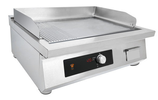 Chefs Range Snack 70 BE70IG800 - 2/3 Smooth plate + 1/3 ribbed plate Induction griddle