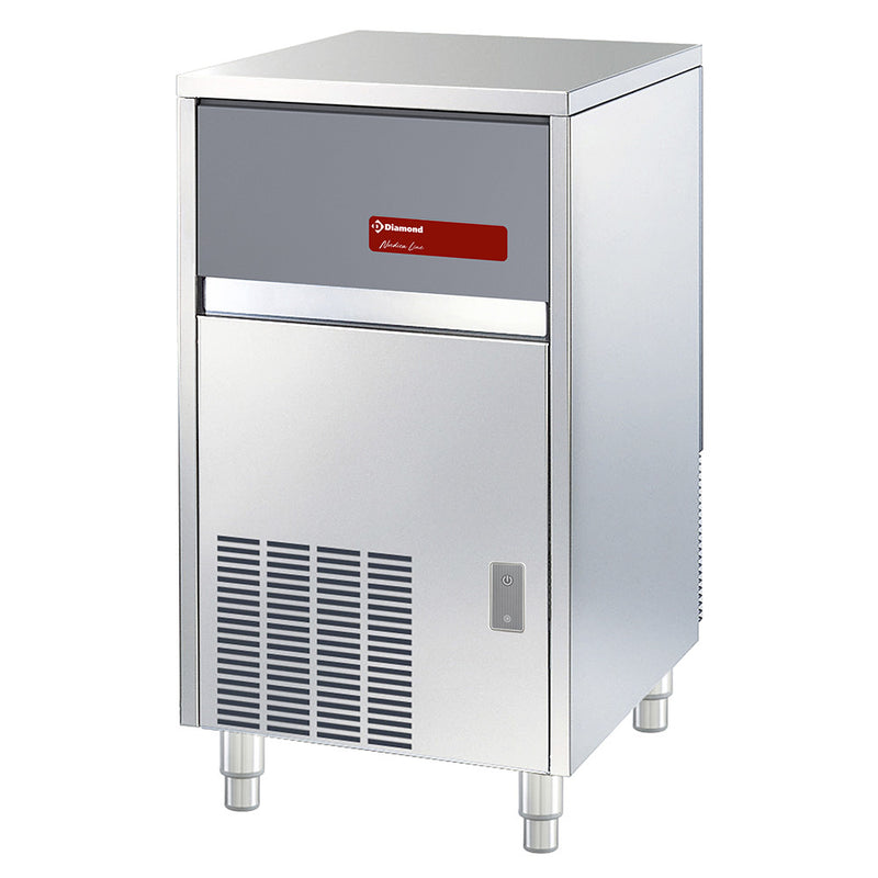 Diamond ICE50A-R2 Whole Cube Ice Maker, 47kg/24hrs / 25kg Air Storage