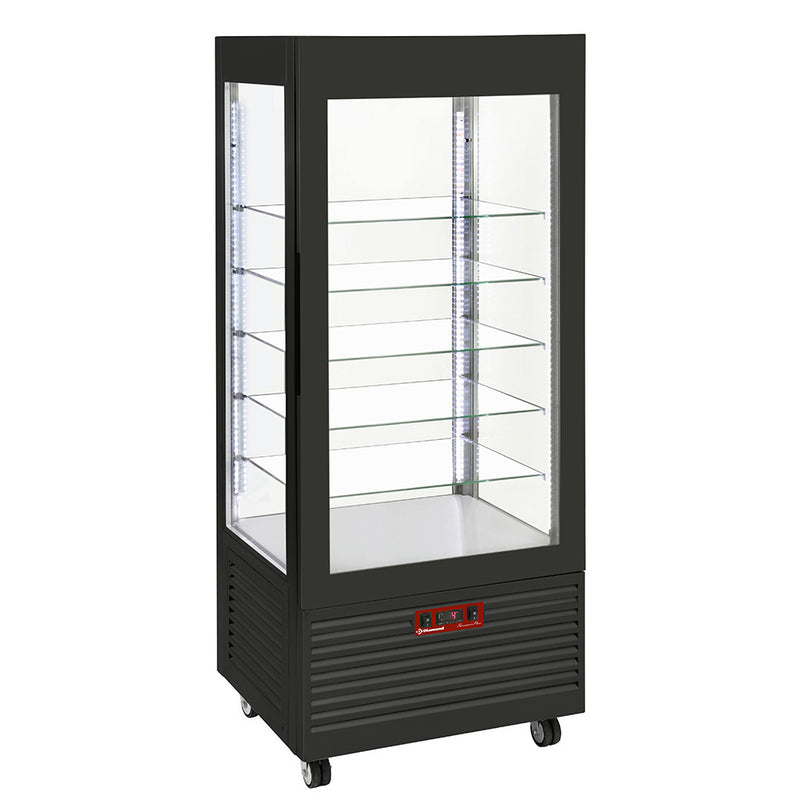 Diamond INN/VB-B9-R2 Black Display Refrigerator, 480 Litres