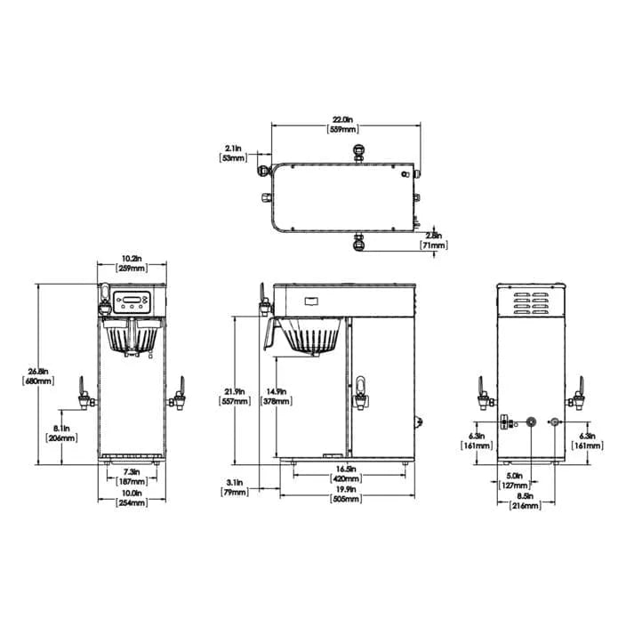 Bunn ICBA 3.0 – Infusion Coffee Brewer