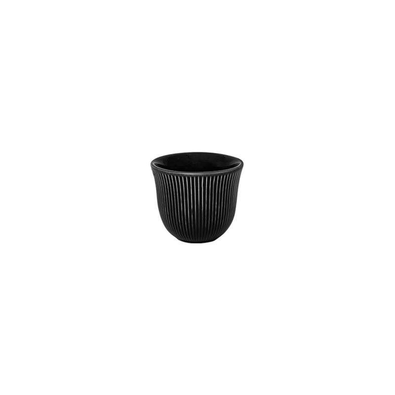 Loveramics Brewers 80ml Embossed Espresso Tasting Cup (Black)
