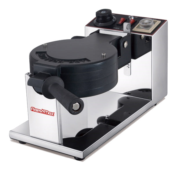 Electric 4-Slice Round Belgium Waffle Maker Machine Baker Iron