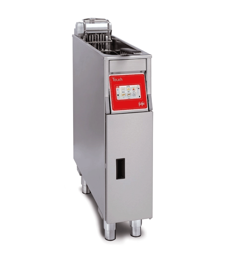 FriFri Touch 211 electric free-standing single tank fryer.