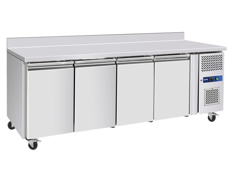 Prodis GRN-W4R Professional Four Door Stainless Steel Counter Fridge