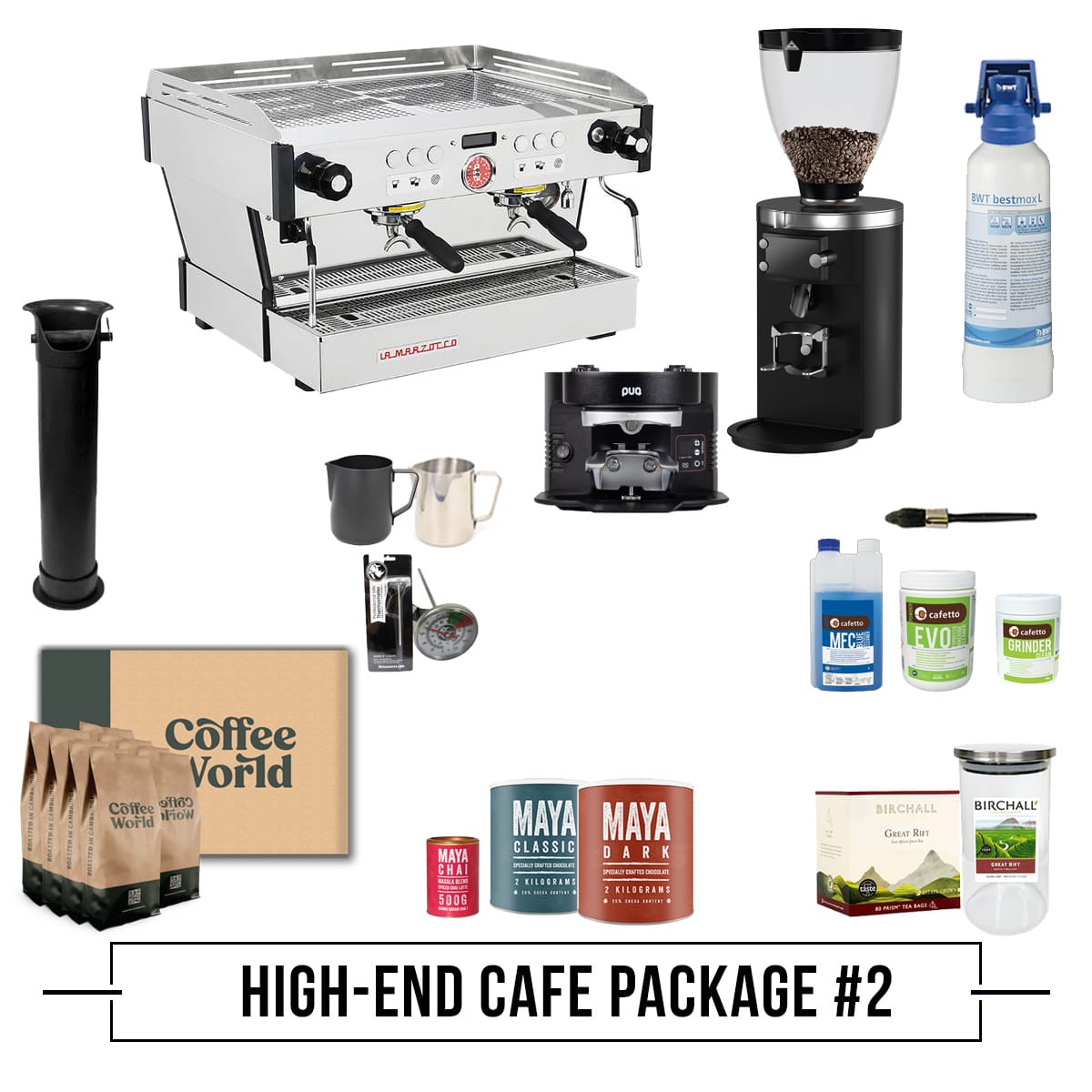 La Marzocco Linea PB S Coffee Machine Package