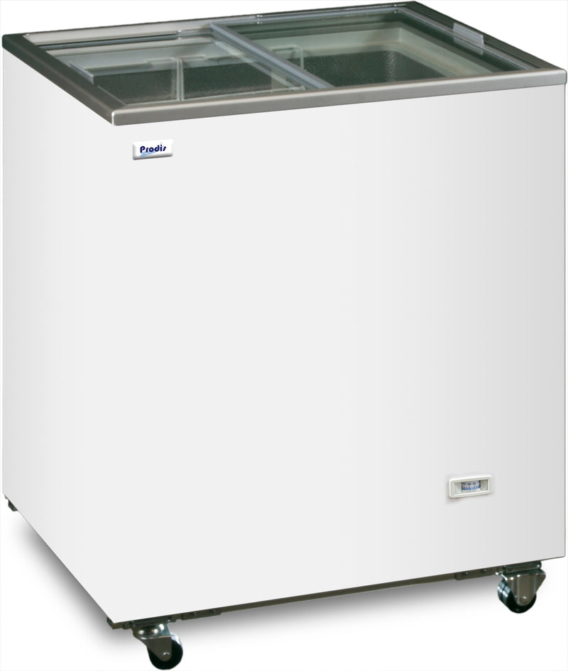 Prodis New Vista NV1 Sliding Lid Display Chest Freezer - 168 Litres