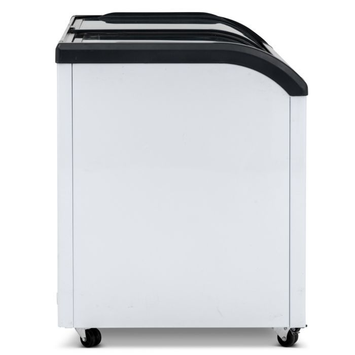 BLIZZARD Curved Glass Lid Freezer 420L