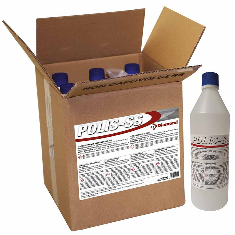 Diamond POLIS-SS Polishing Product Surface In Stainless Steel 4 Fl. X 1 Kg