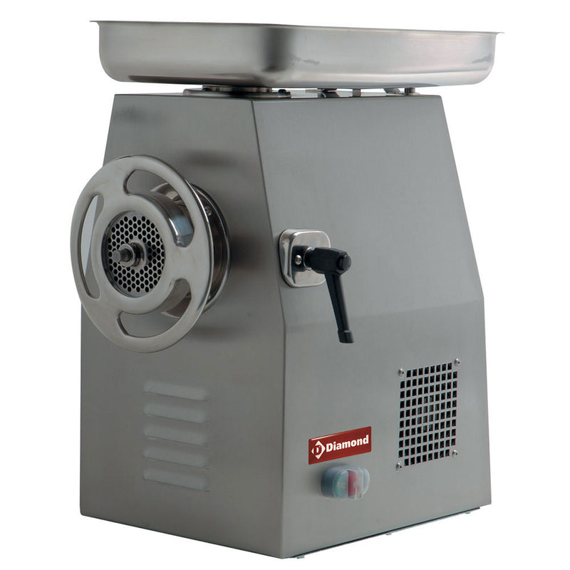 Diamond TCM-32 Stainless Steel Table Top Meat Mincer