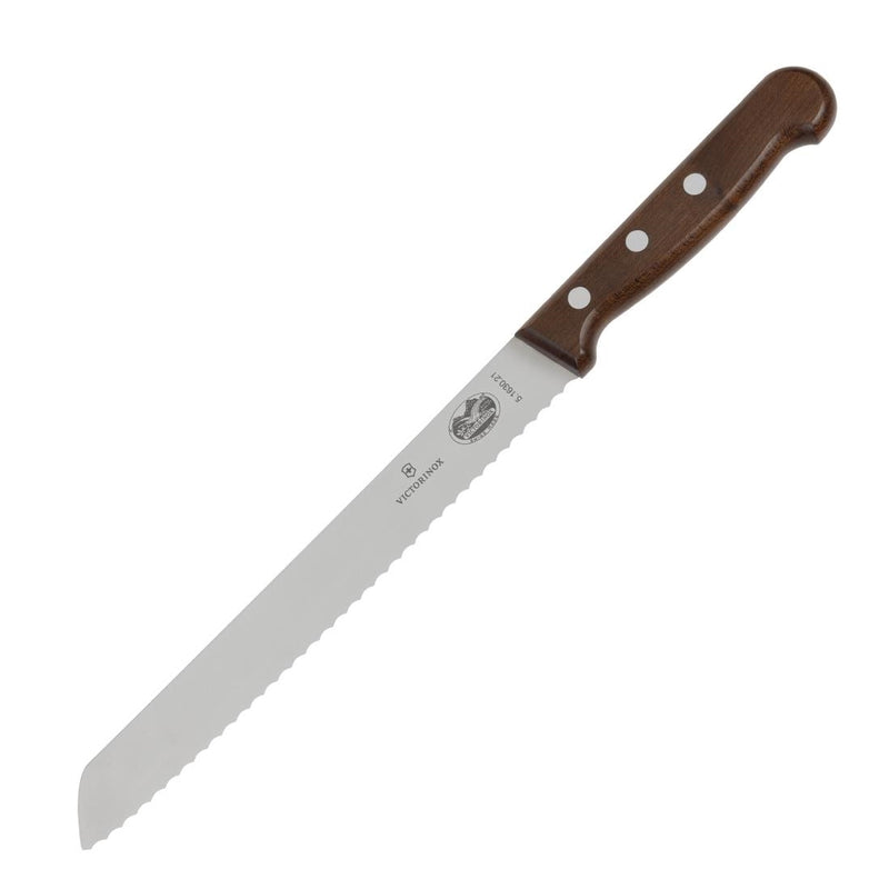 Victorinox Serrated Bread Knife Wooden 21cm