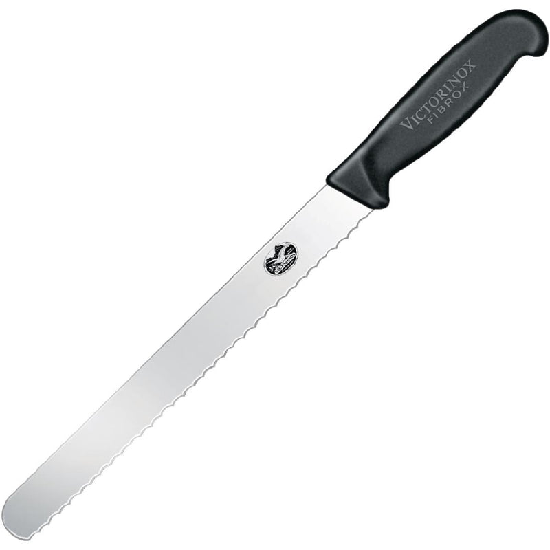 Victorinox Fibrox Serrated Larding Knife Black 30cm