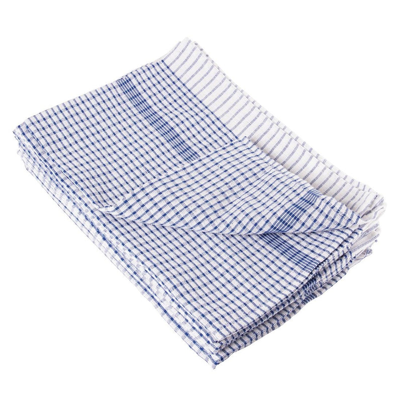 Vogue Wonderdry Tea Towels Blue (10 Pack)