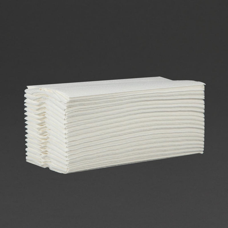 Jantex C Fold Paper Hand Towels White 2-Ply (2295 Sheets)
