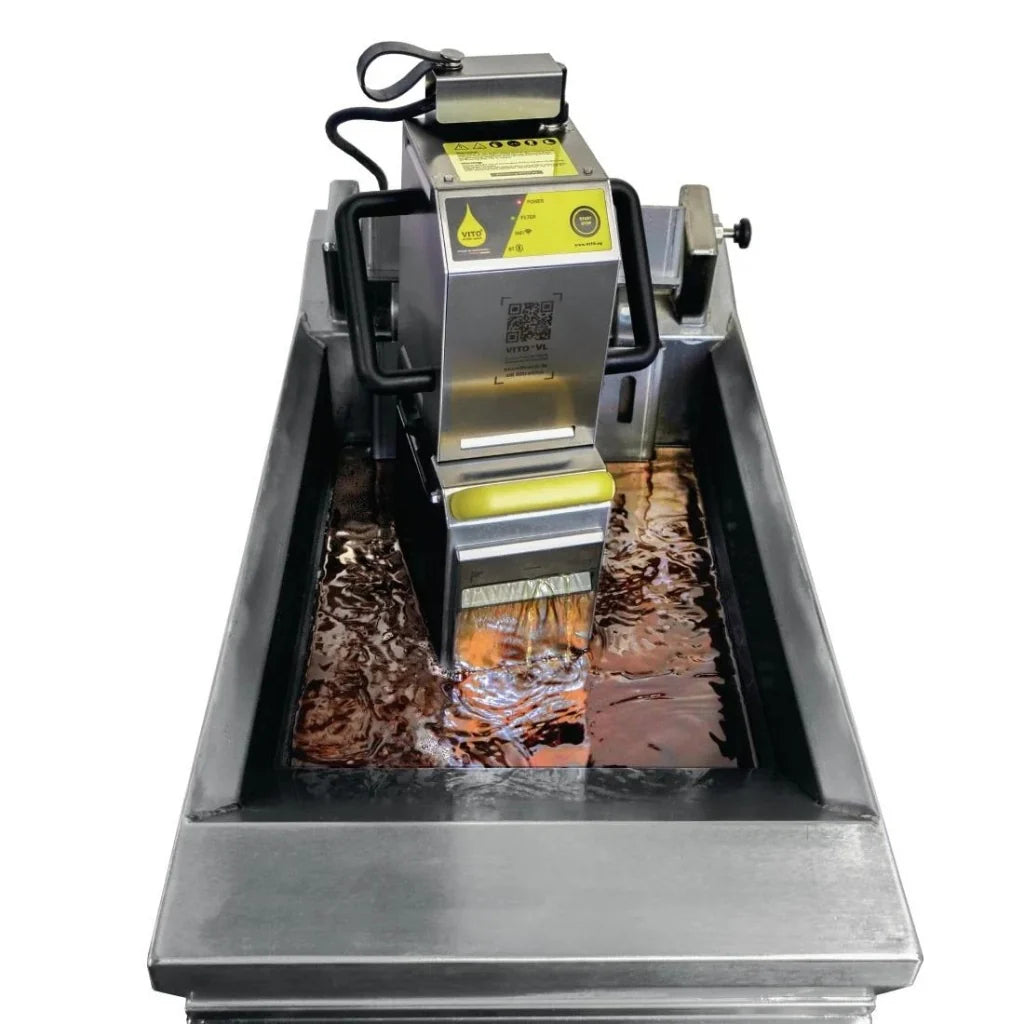 VITO VL Frying Oil Filtration Gunk Removal - Money & Time Saving System