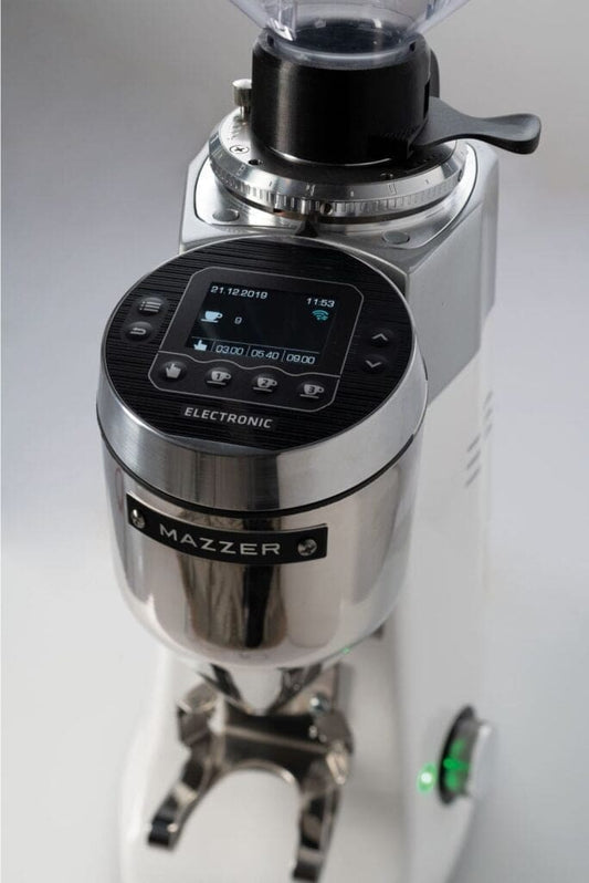Mazzer Kony S Electronic Coffee Grinder Doser (Electronic/On Demand) – Black