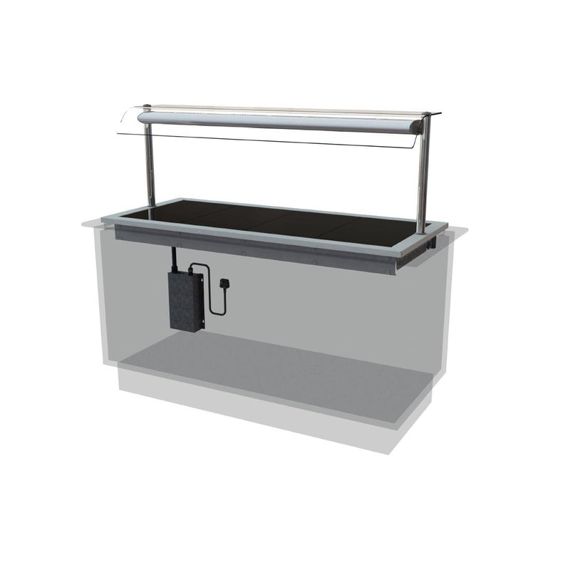 CED Designline Drop In Ceran Glass Hotplate HP4