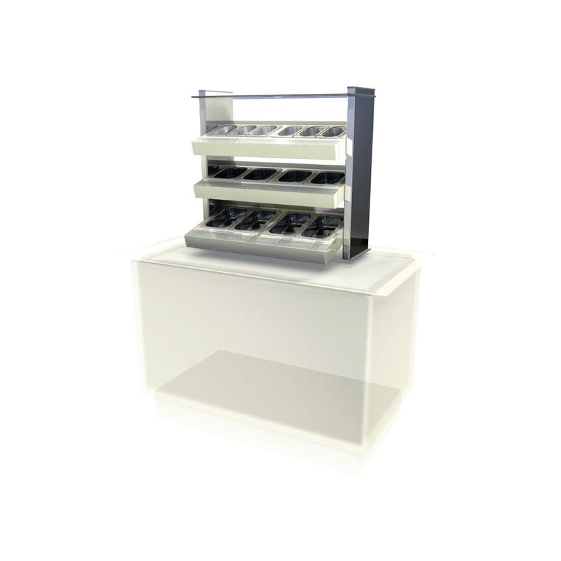 CED Kubus Drop In Ambient Cutlery/Condiment Unit KCCU2