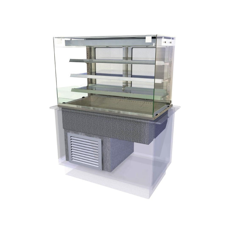CED Kubus Drop In Multideck Self Service 1525mm KMDR4HT
