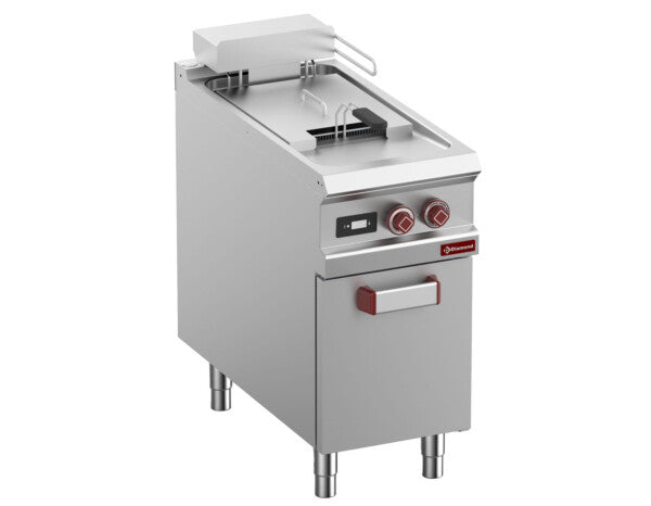 Diamond Single Basket Freestanding Electric Fryer (16kW)