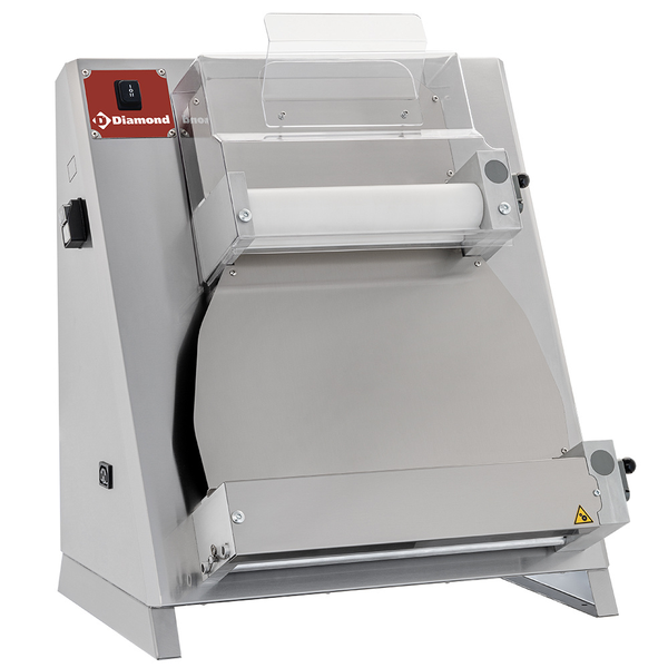 Diamond L42/XR Pizza roller 420 mm, 2 rollers Linear, in stainless steel
