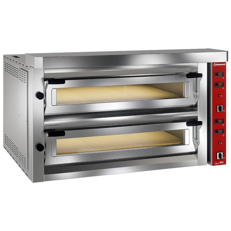 Diamond LFD-12L Electric pizza oven extra large, 2x 6 pizzas