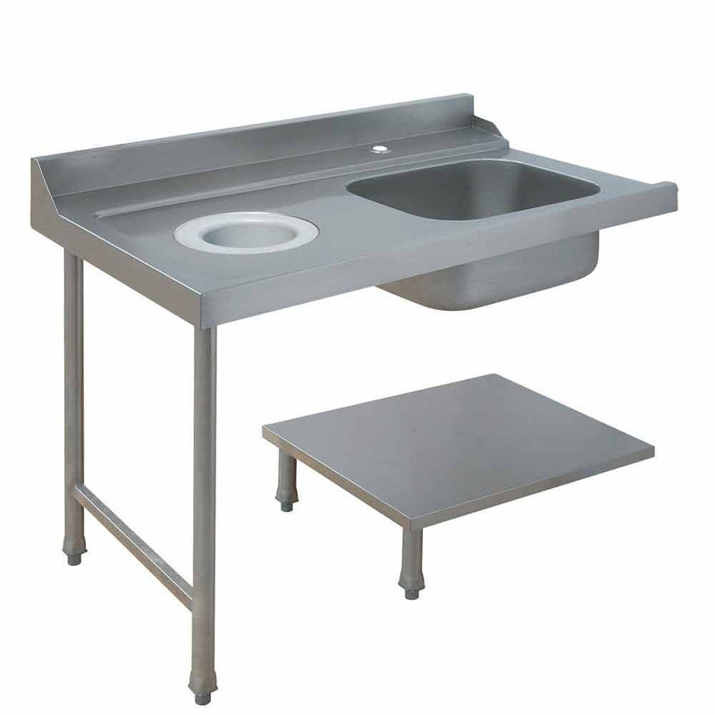 Diamond DLVS-S16 Left Hand Side Pre-Wash Table (All Models)