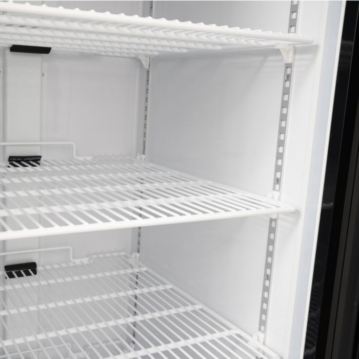 BLIZZARD Triple Hinged Glass Door Freezer Display Merchandiser