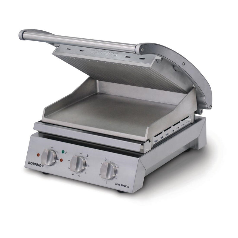 Roband Contact Grill 8 Slice Ribbed Top Plate 2990W GSA810R