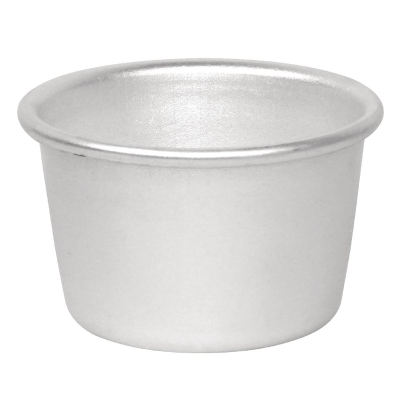 Vogue Aluminium Mini Dariole Mould 85ml (6 Pack)