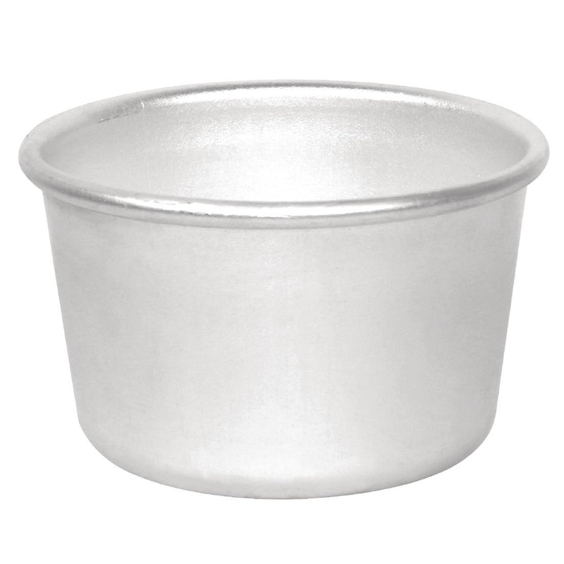 Vogue Aluminium Mini Dariole Mould 100ml (6 Pack)