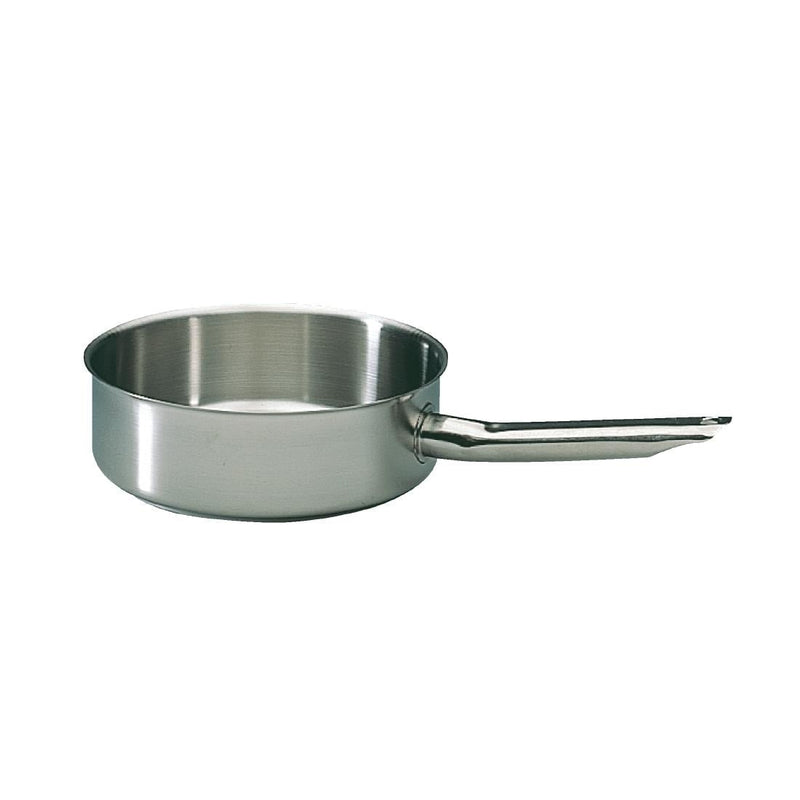Matfer Bourgeat Excellence Stainless Steel Sauté Pan 24cm