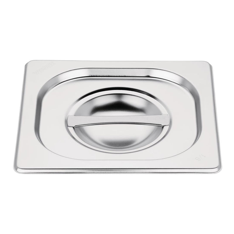 Vogue Stainless Steel 1/6 Gastronorm Lid