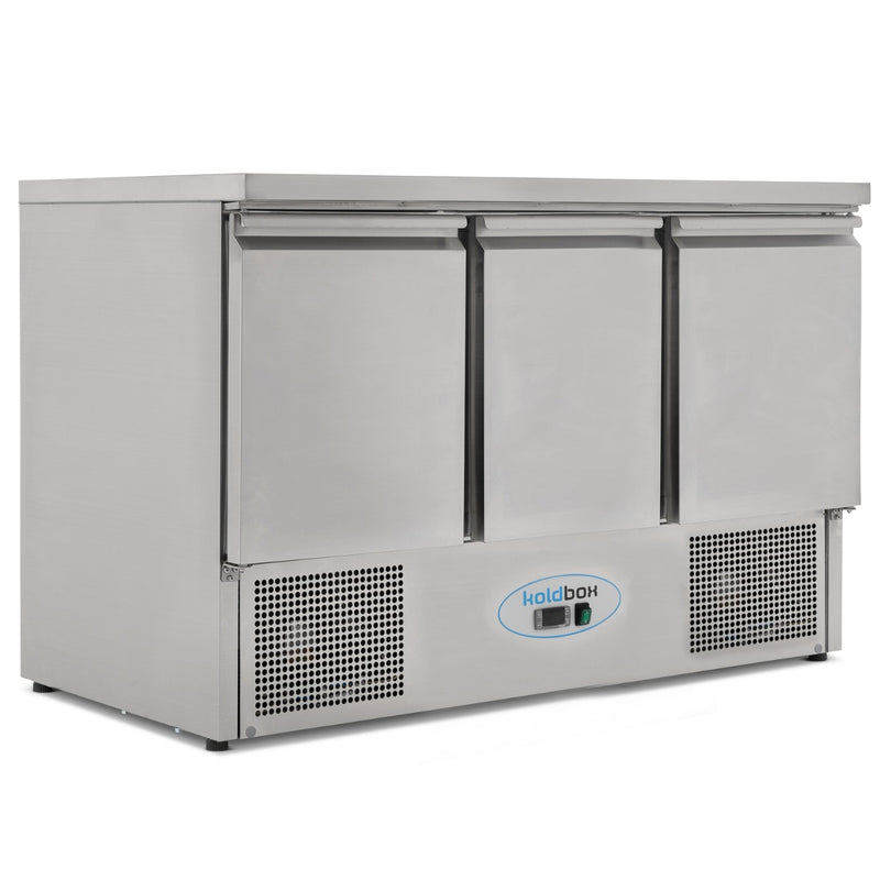 KOLDBOX Triple Door Refrigerated Compact Counter