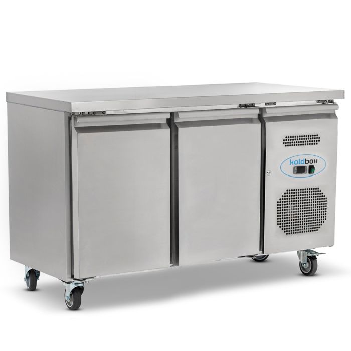 KOLDBOX Double Hinged Door Counter Refrigerator