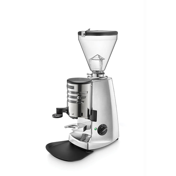 Mazzer Super Jolly V UP Coffee Grinder Doser (Automatic) – Silver (Light Grey)
