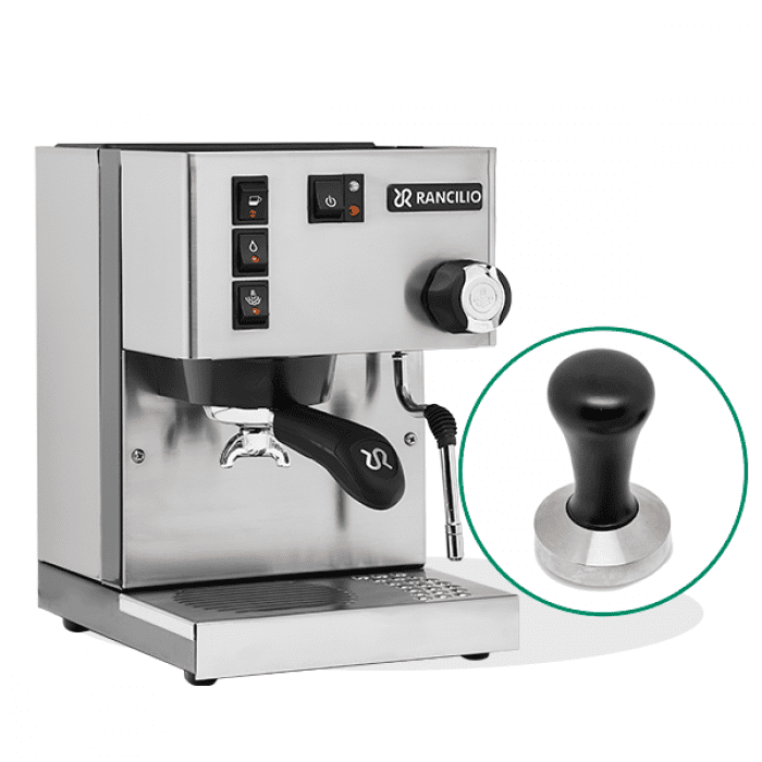 Rancilio Silvia E V6 Home Espresso Coffee Machine (Silver)