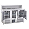 Sterling Pro Cobus 3 Door Pizza Counter Granite Top 8 x GN1/6, 402 Litres