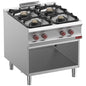 Diamond 4 Burner Gas Range on Open Cupboard