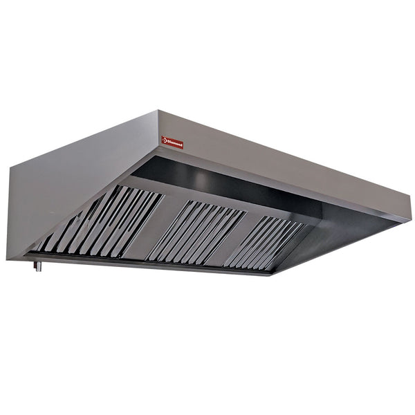 Diamond CSL1500/N Wall Cooker Hood with 2 Labyrinth Filtres