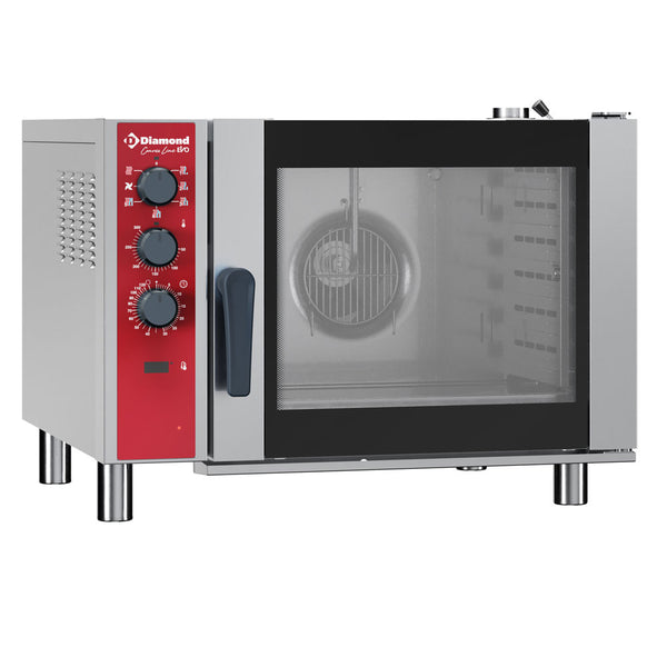 Diamond CFE61/N Electric Convection Oven with Automatic Humidifier, 7.7kW