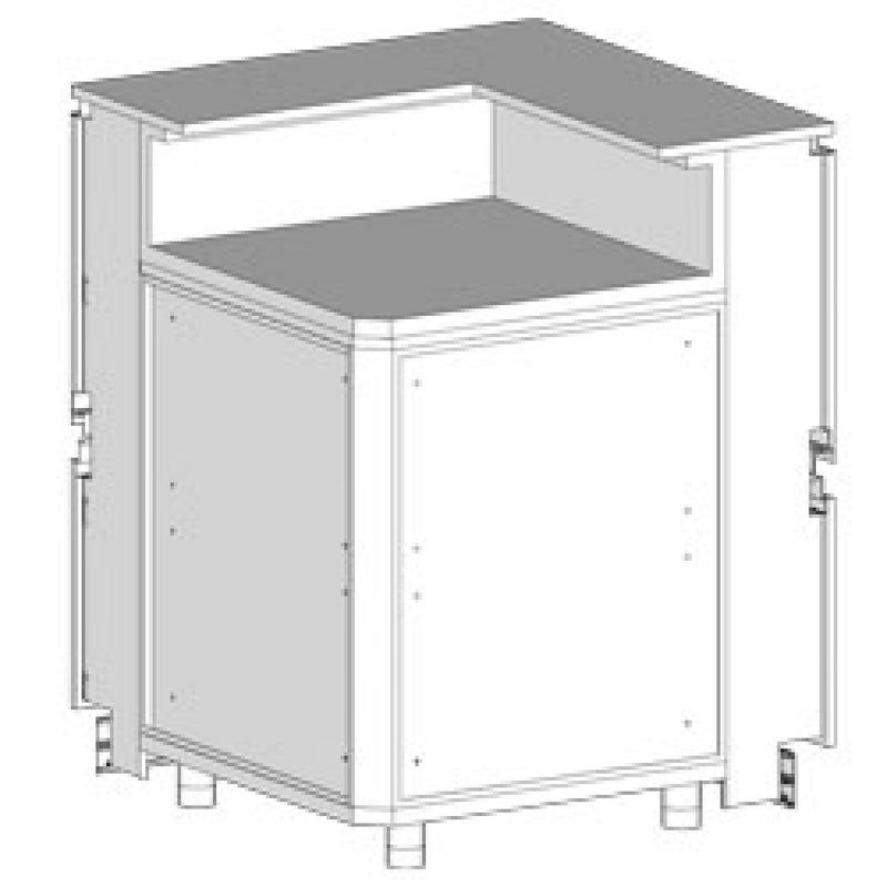 Diamond CB90X Neutral Angle - Closed 90 °, With Service Tablet